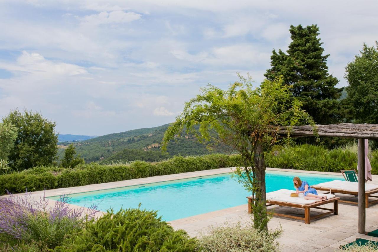 Villa Il Poggio Greve in Chianti Exteriör bild