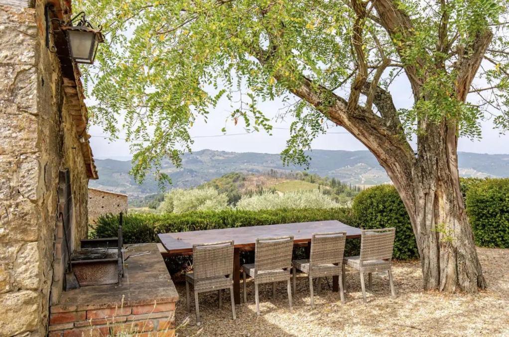 Villa Il Poggio Greve in Chianti Exteriör bild