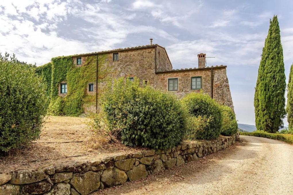 Villa Il Poggio Greve in Chianti Exteriör bild